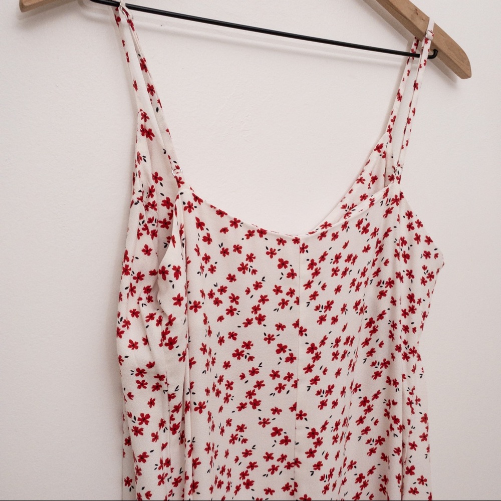 REFORMATION Boston Midi Slipdress in Sophia - Picture 9 of 11